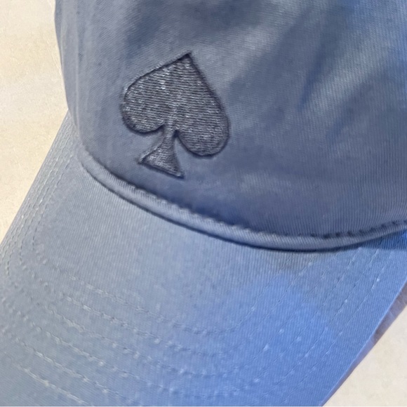 Kate Spade Logo Baseball Cotton Cap Hat Blue/Pink - Picture 7 of 11